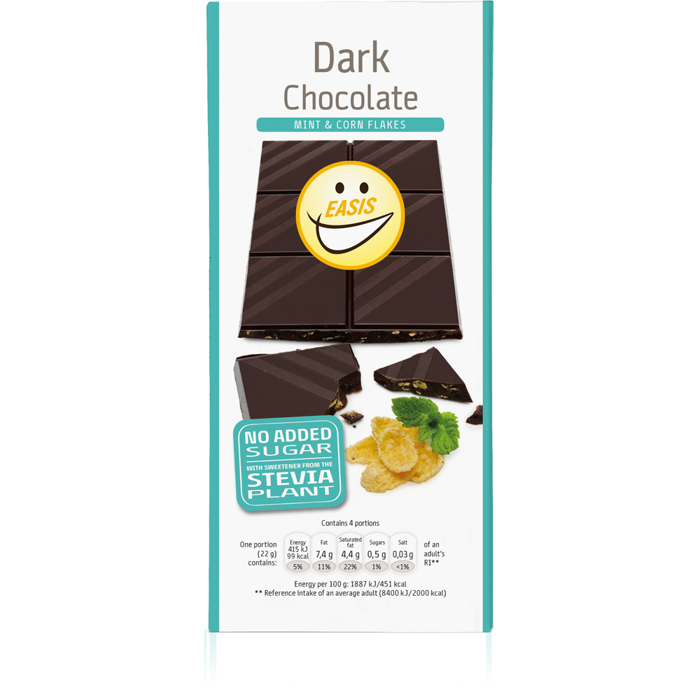 EASIS Mörk choklad med fras och mint