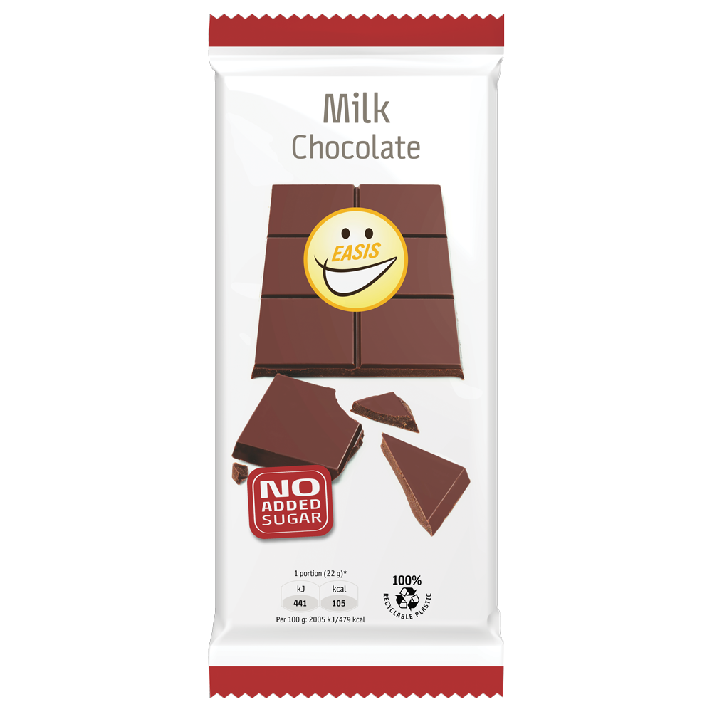 EASIS Ljus choklad, 85 g