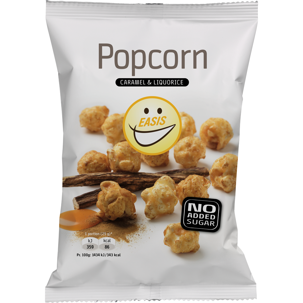 EASIS Popcorn, kola och lakrits