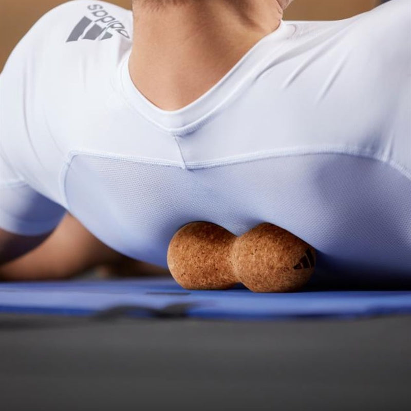 Dubbel massageboll i kork