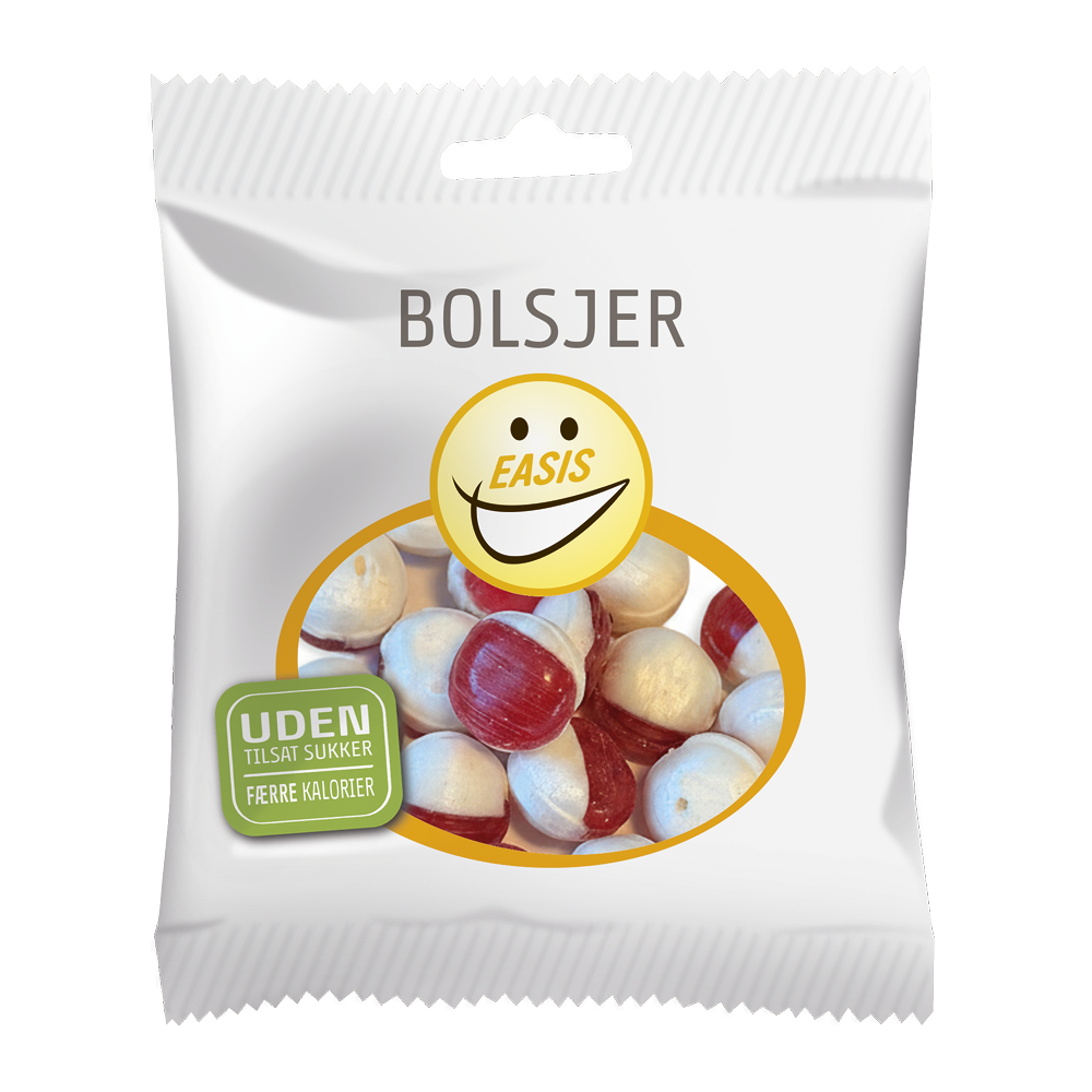 EASIS Rabarber Karameller, 70 g