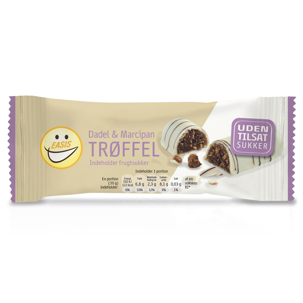 EASIS Tryffel White, Låda med 25 stk.