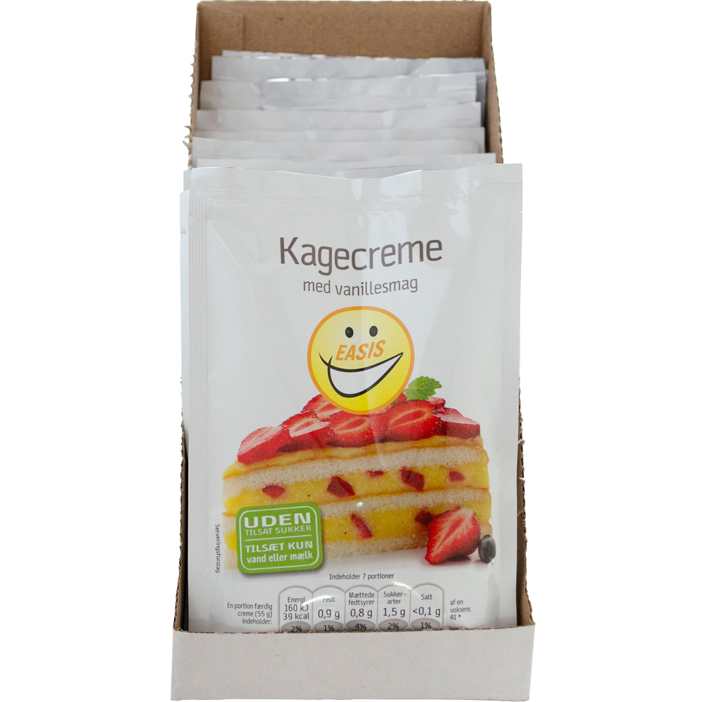 EASIS Tårtfyllning, Låda med 10 st.