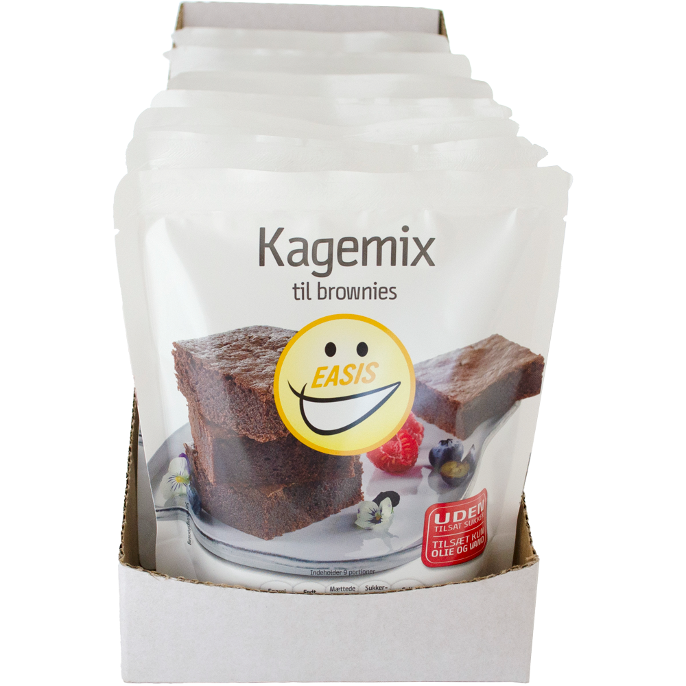 EASIS Kakmix med brownies, Låda med 7 st.