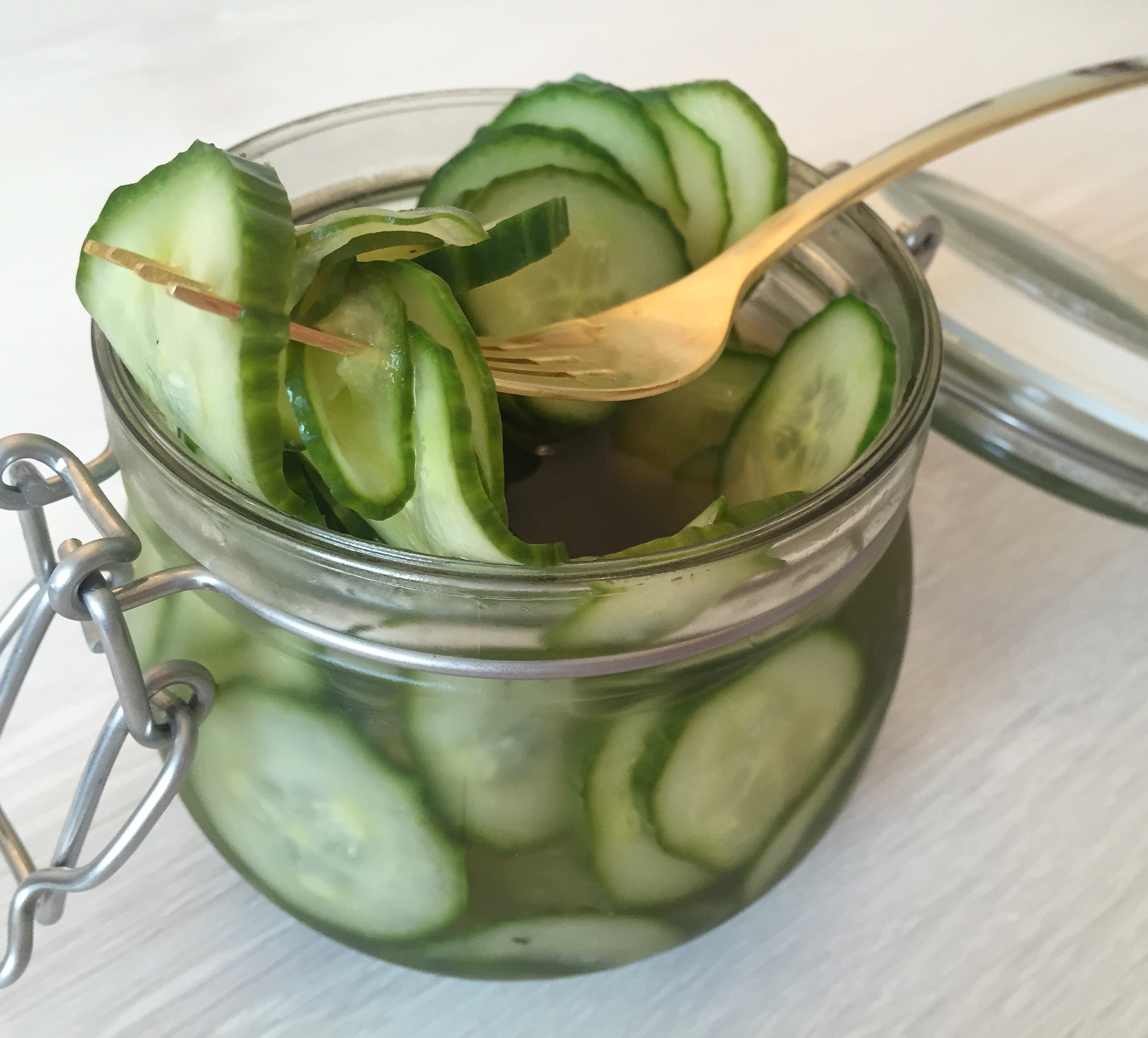 Gurksallad utan tilsatt socker