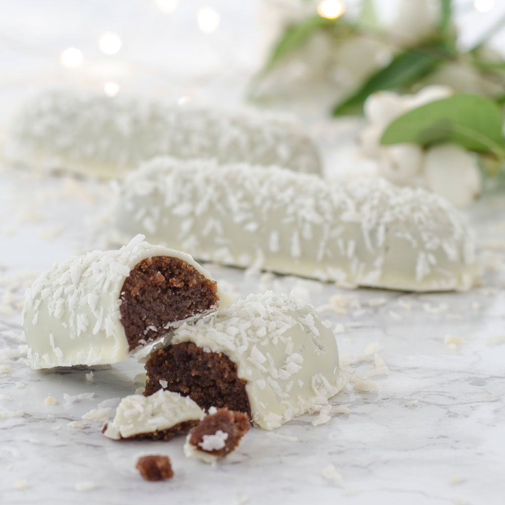 EASIS Tryffel Vit Kokos med dadlar och marsipan 1 st.