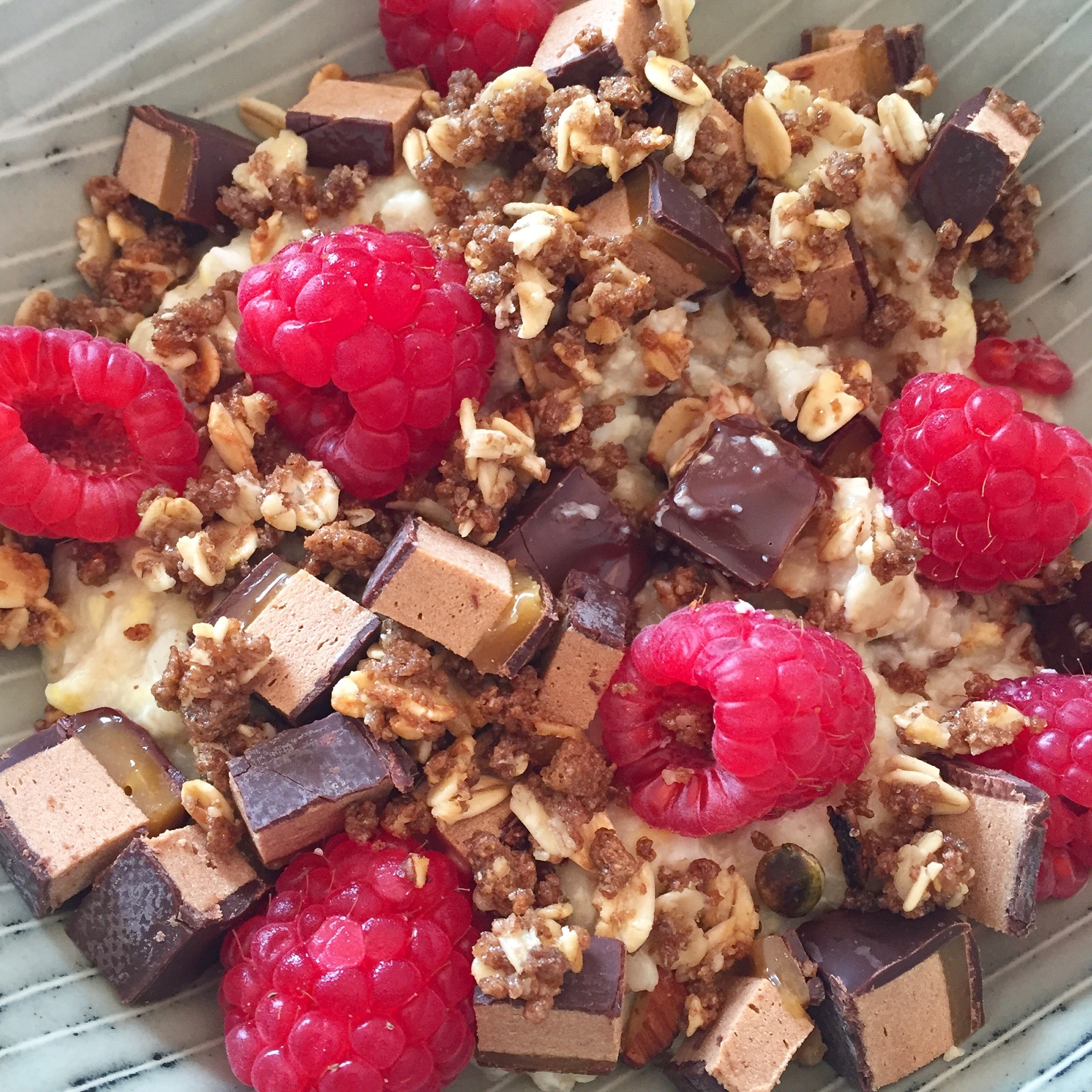 Lyxig havregrynsgröt med Free Soft bar