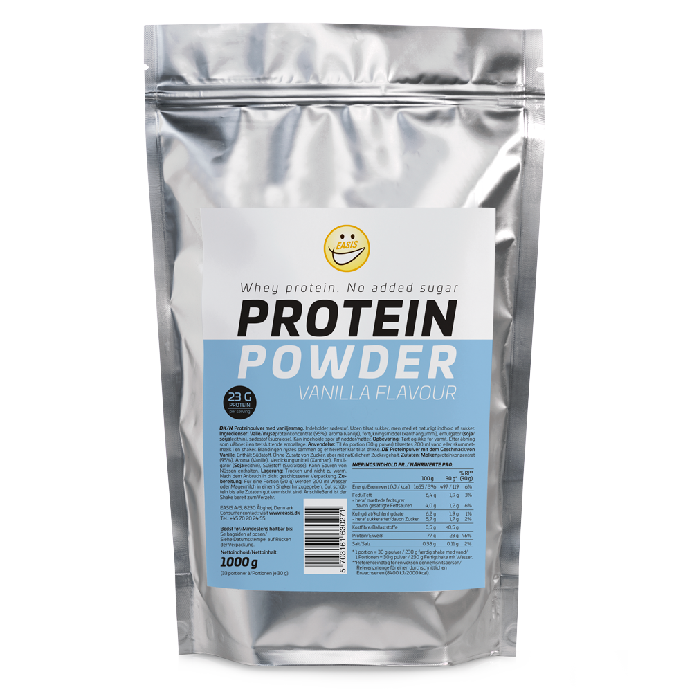 EASIS Proteinpulver med vanilj 1 kg