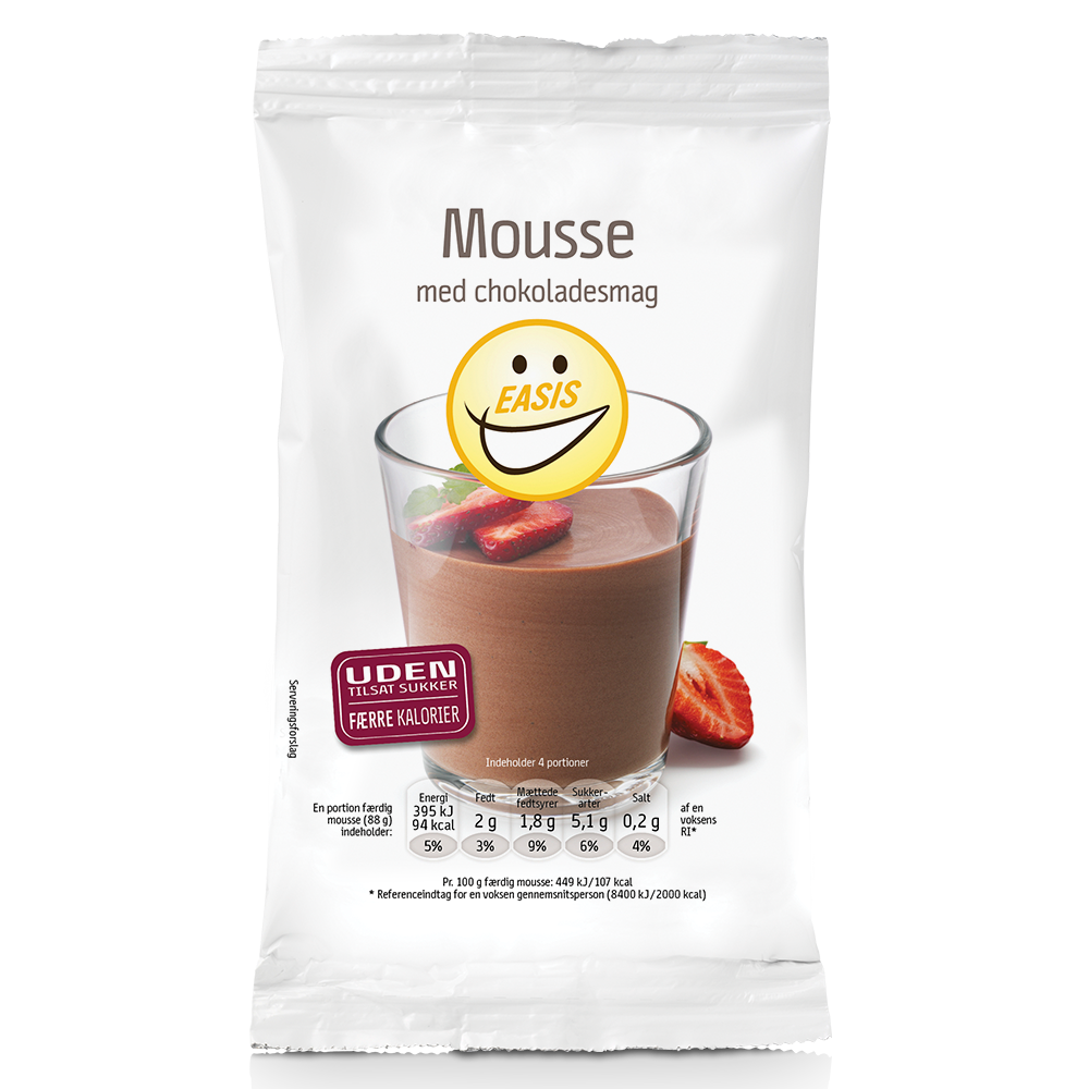 EASIS Mousse med chokladsmak 100 g