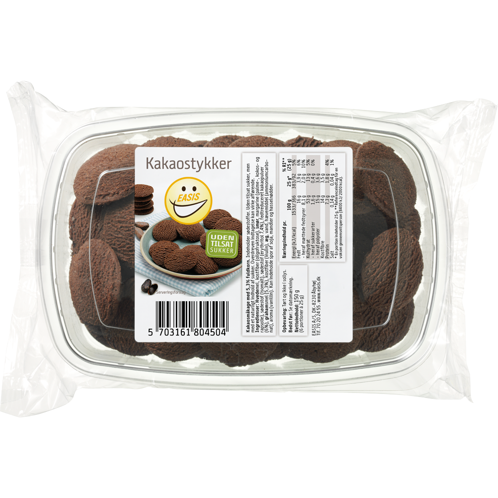 EASIS Chokladkakor, 150 g