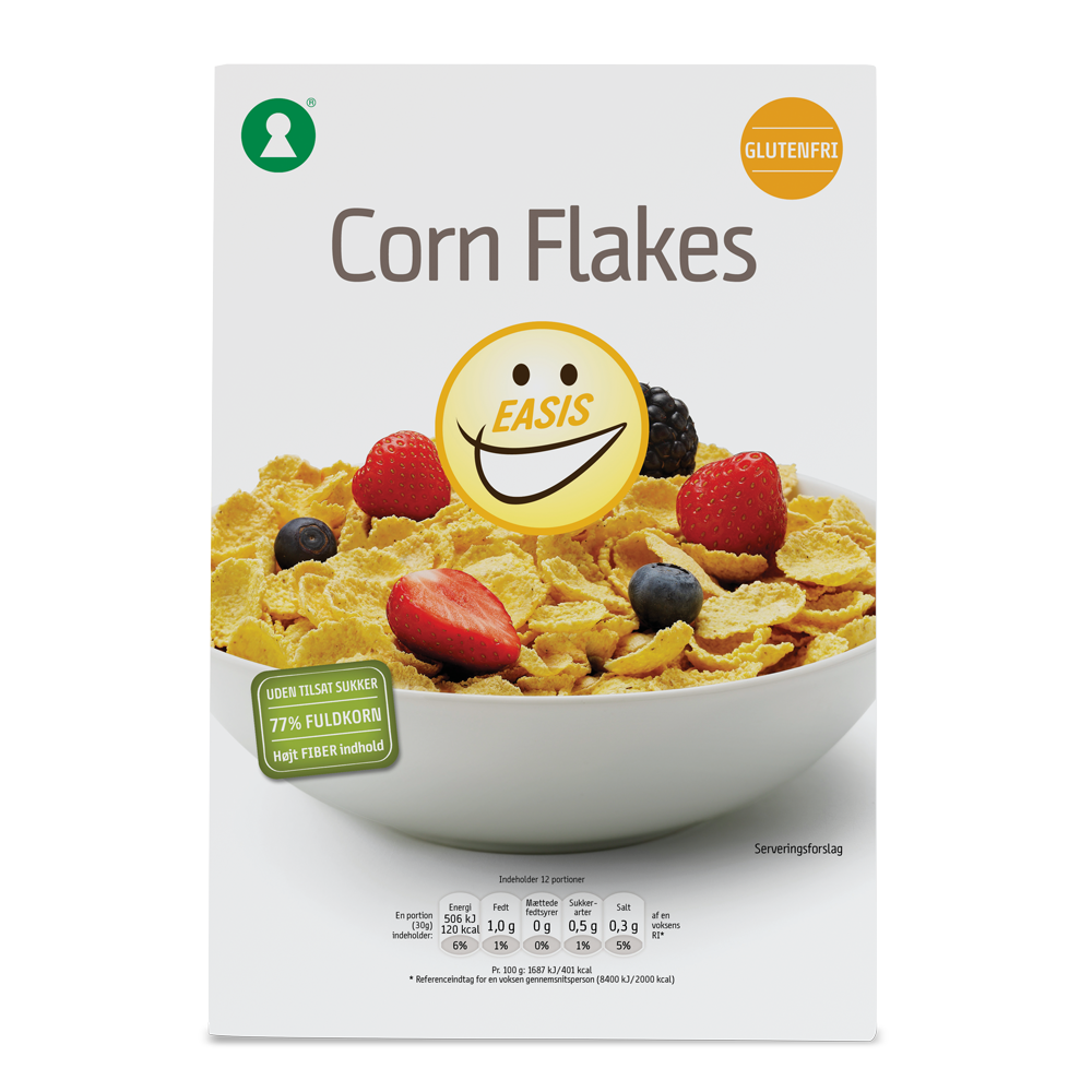 EASIS glutenfria Corn Flakes 375 g