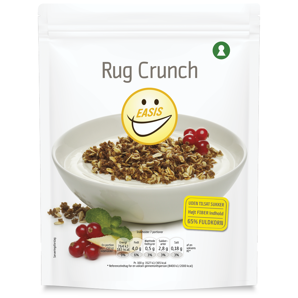 EASIS Råg Crunch, 350 g