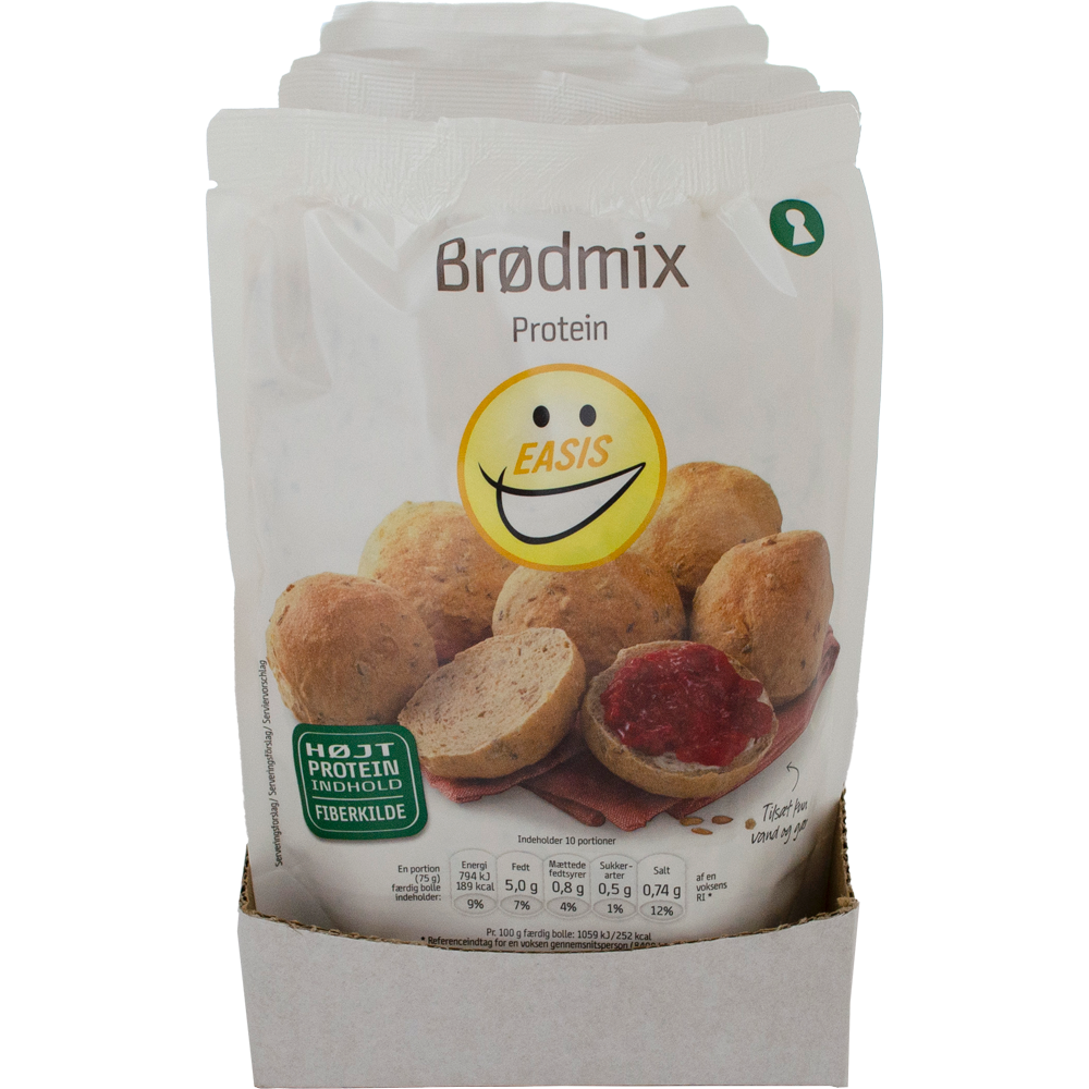 EASIS Brödmix, Låda med 6 st.