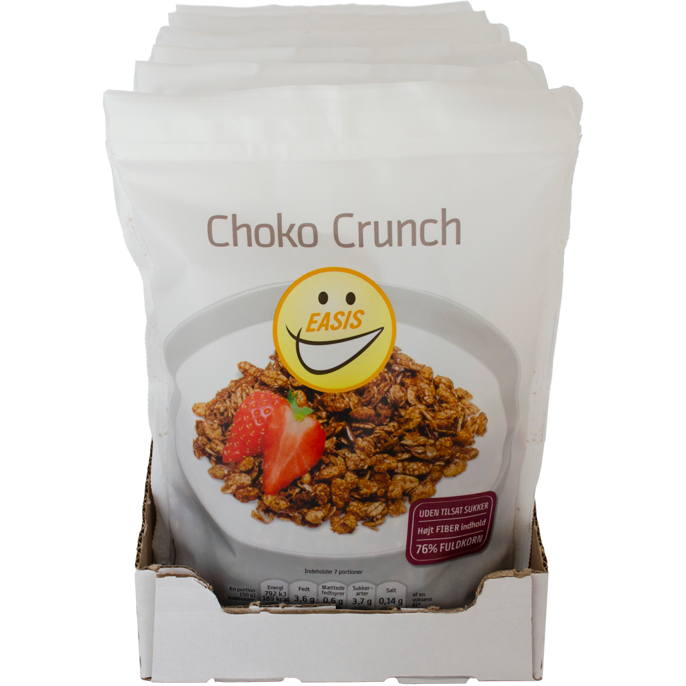 EASIS Choko Crunch,  Låda med 6 st.