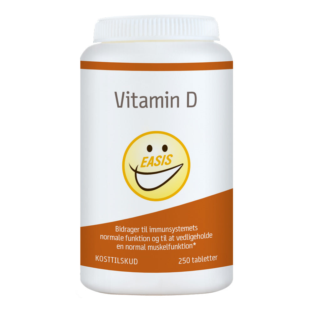 EASIS Vitamin D, 250 tabletter