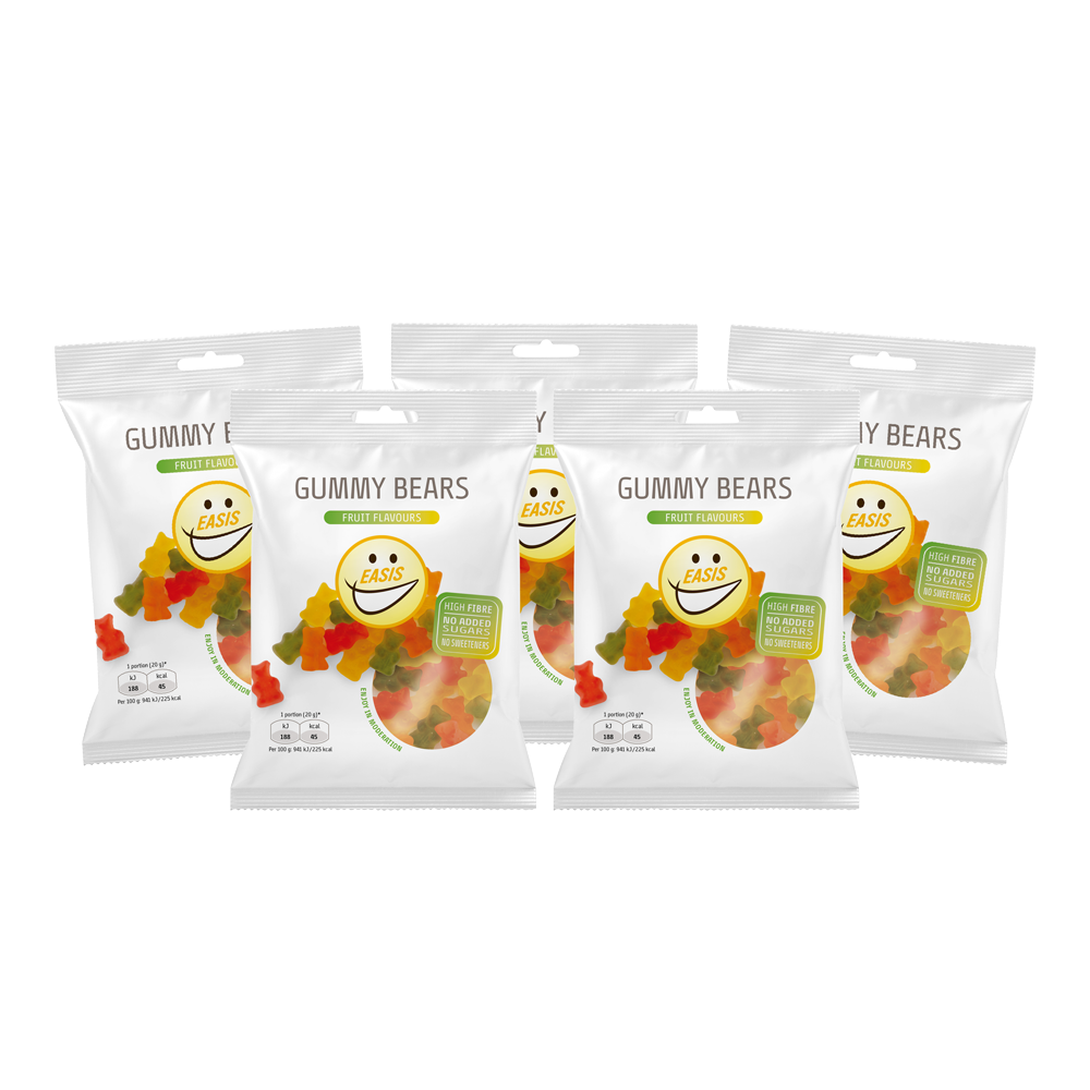 Paketerbjudande - Gummy bears 5 st.