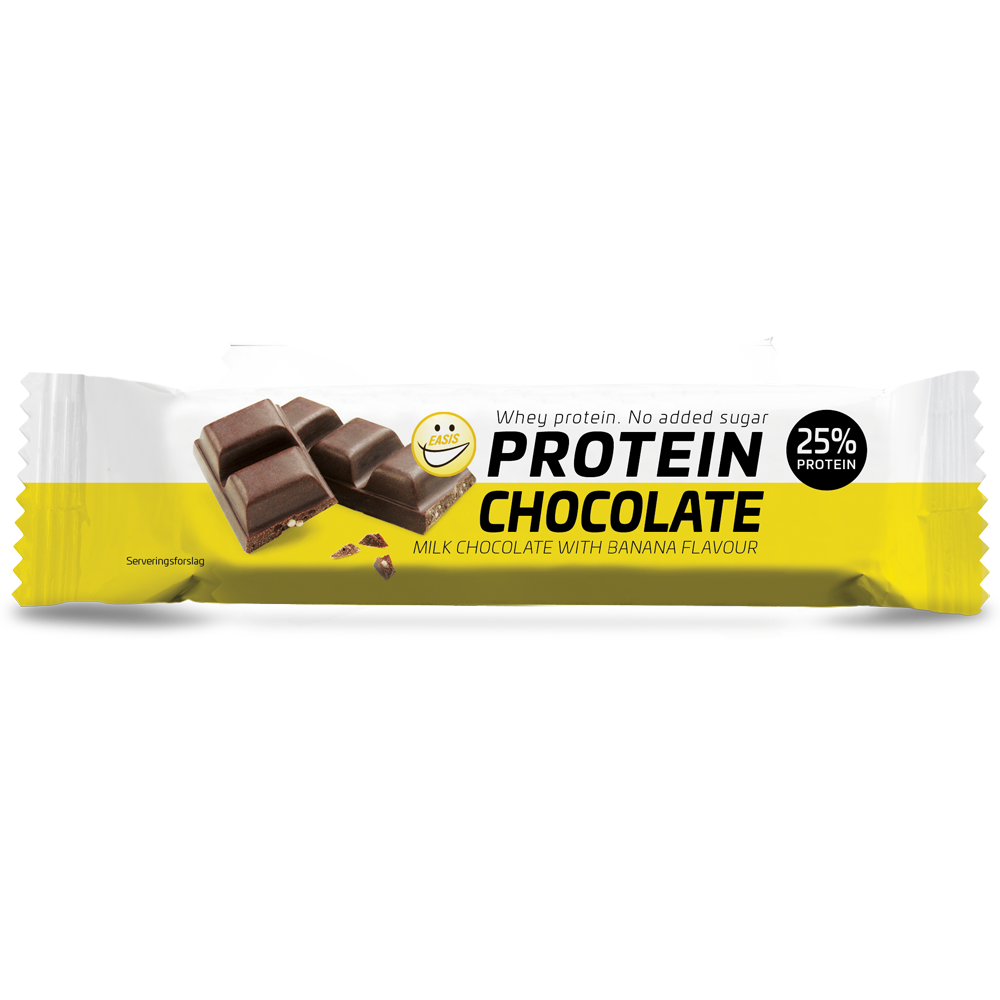 EASIS Proteinchoklad med banansmak, 35 g